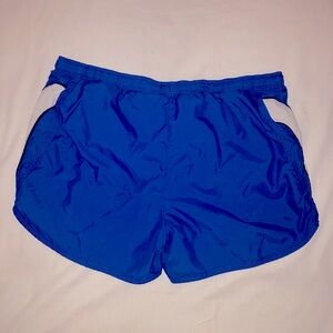 Champion Shorts Women’s XS Blue White. Liner w/ pocket Running Jogging Workout